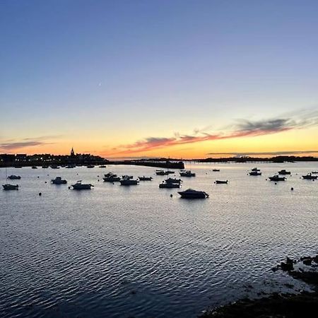 Bel Appartement De Bord De Mer Avec Veranda Роскоф Экстерьер фото